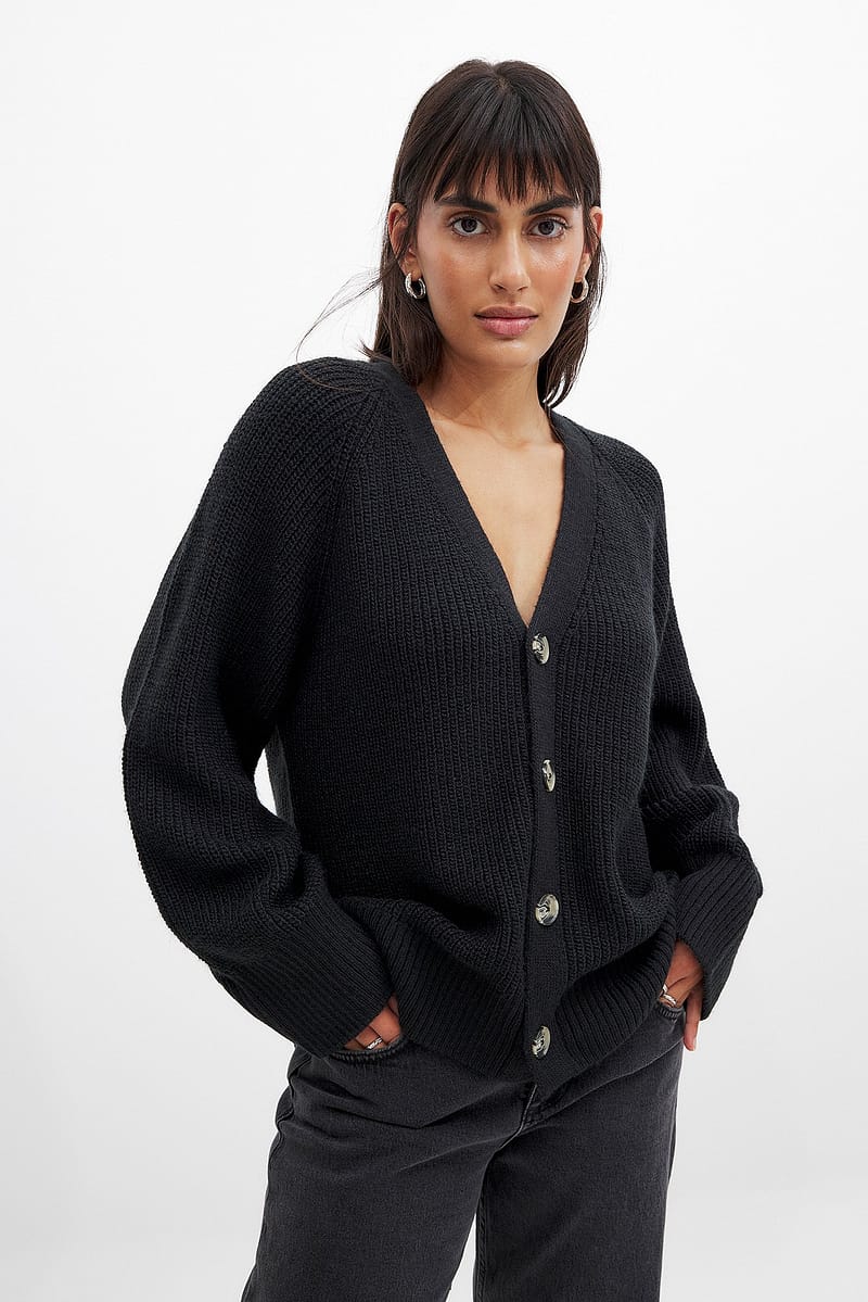 Oversized Knitted Cardigan
