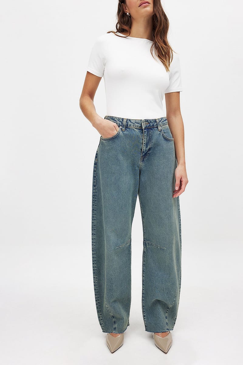 Barrel Leg Denim