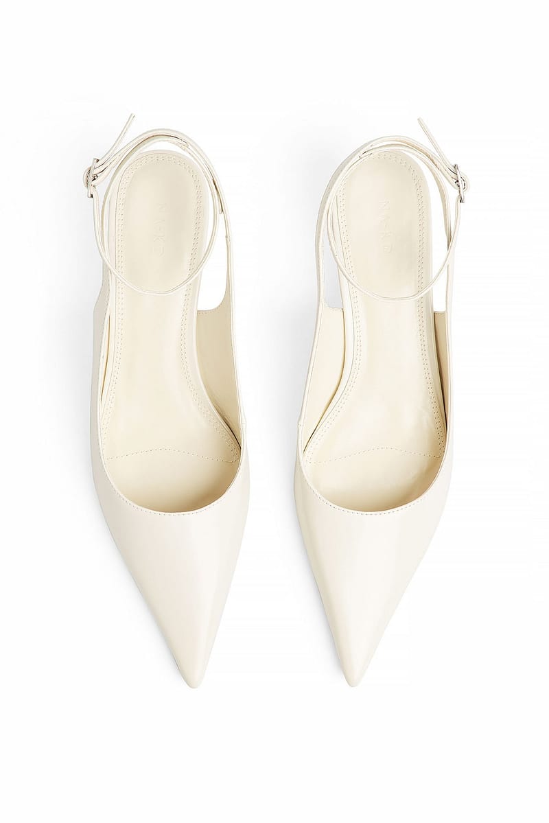Pointy Ankle Strap Pumps