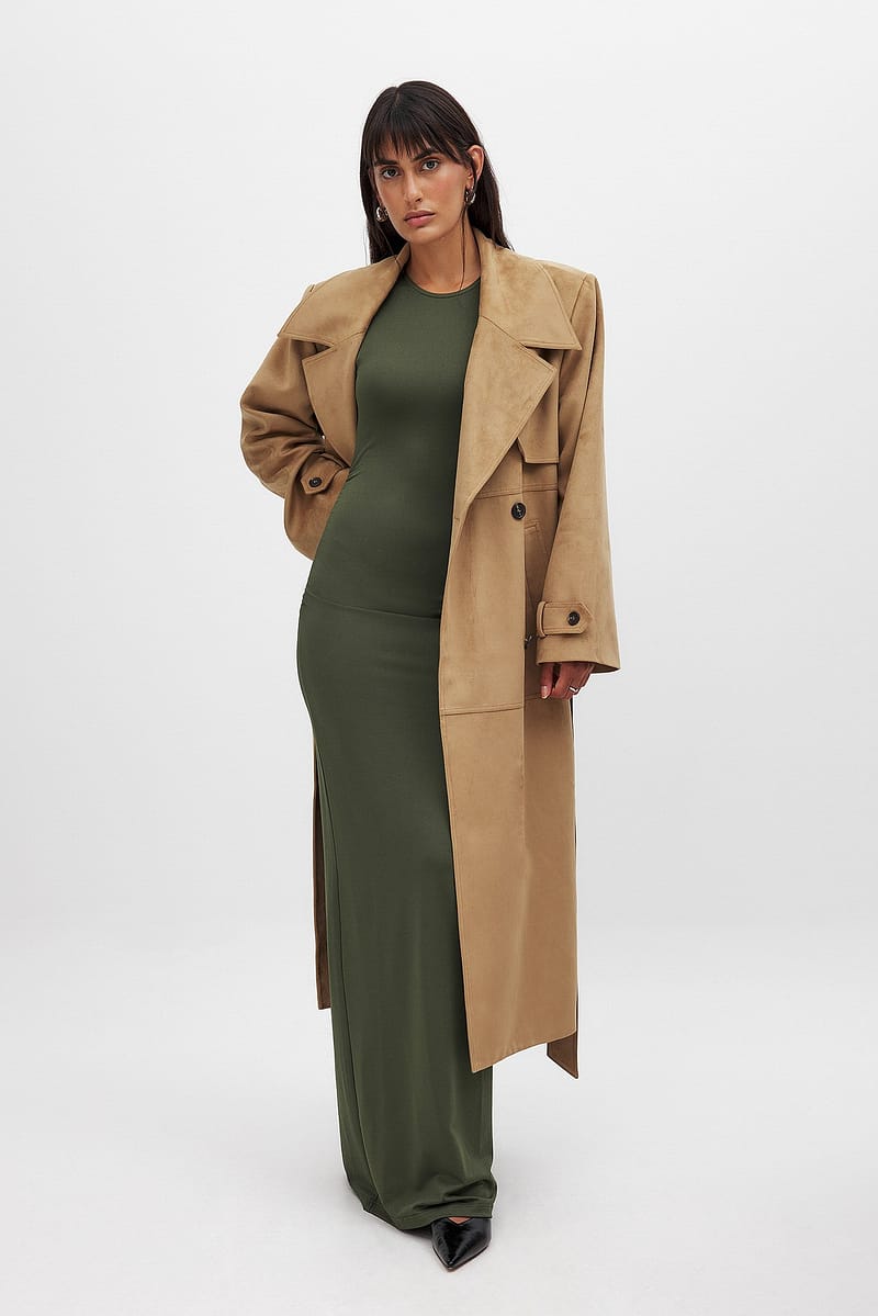 Jersey Sleeveless Maxi Dress
