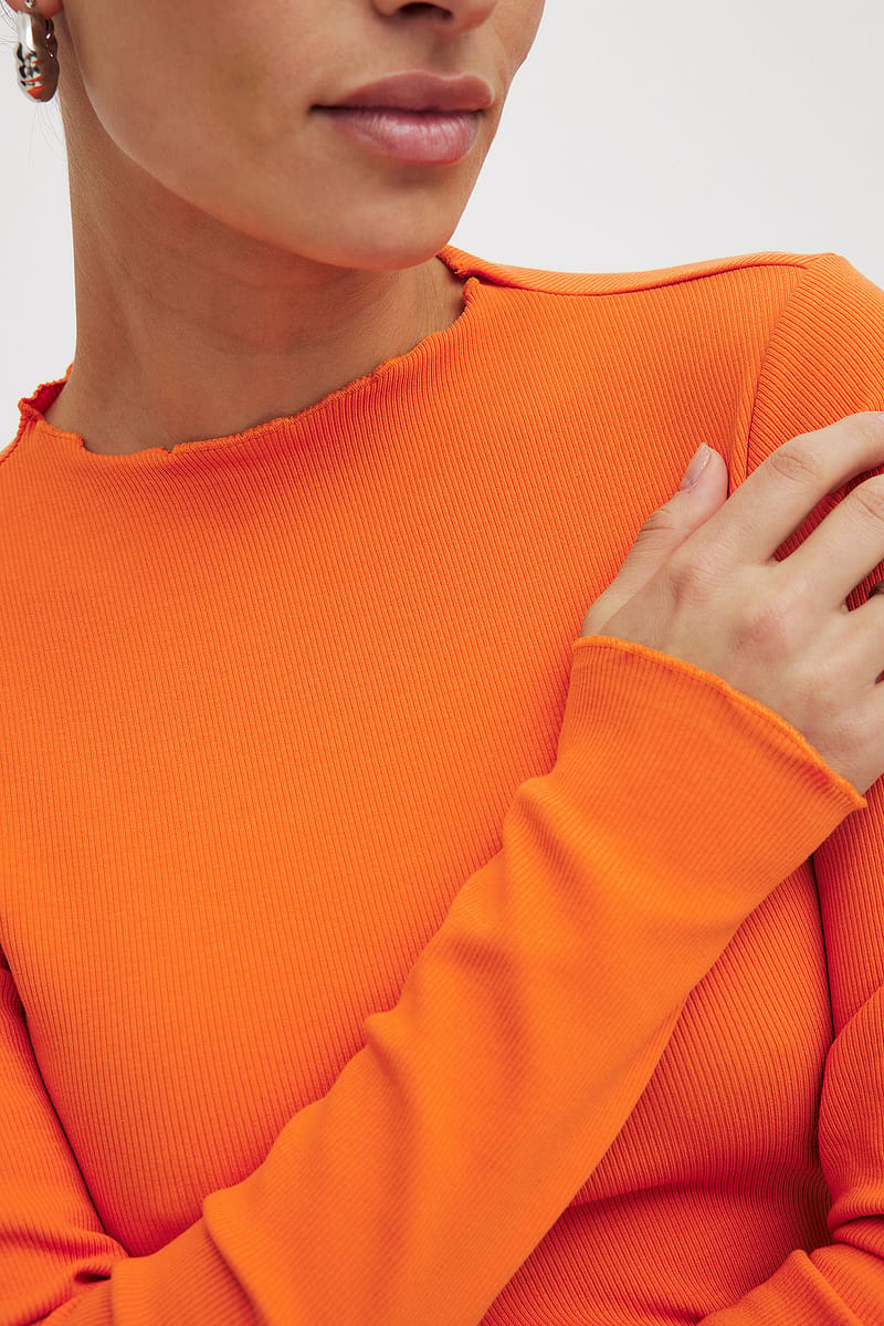 Babylock Ribbed Long Sleeve Top