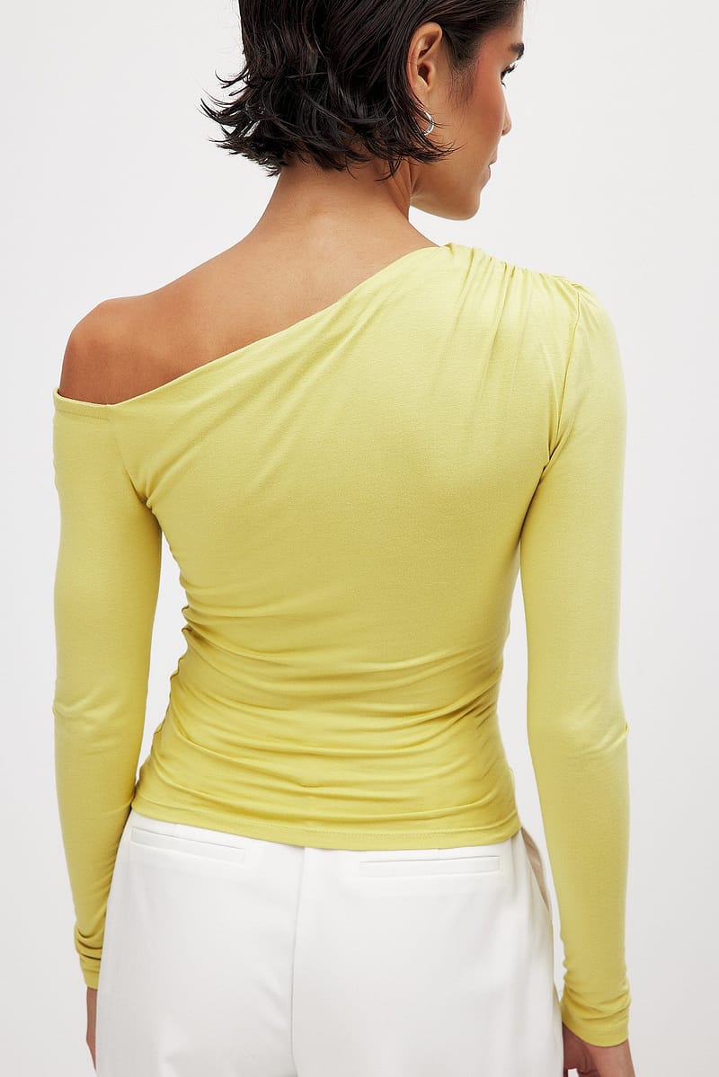 Off Shoulder Jersey Top