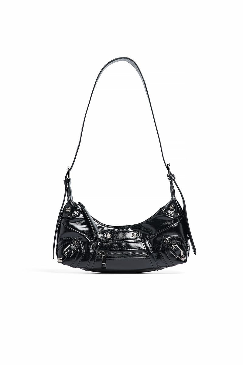 Hardware Detailed Baguette Bag