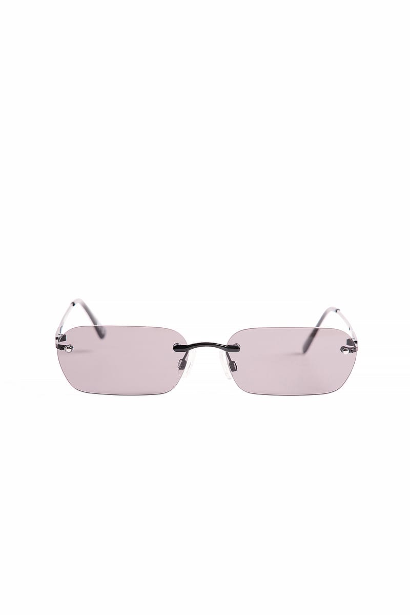 Rimless Slim Sunglasses