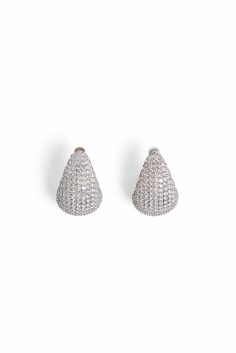 Strass Teardrop Earrings