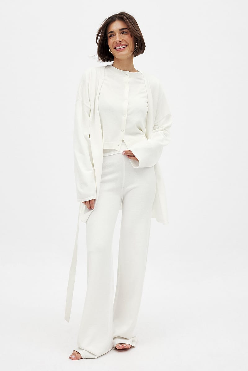 Knitted Wide Trousers