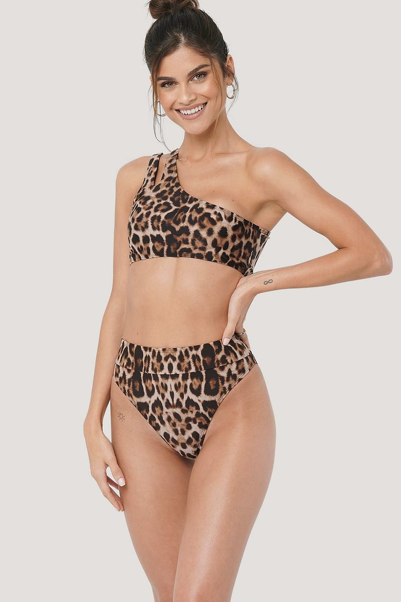 Maxi Highwaist Bikini Panty - Leopard