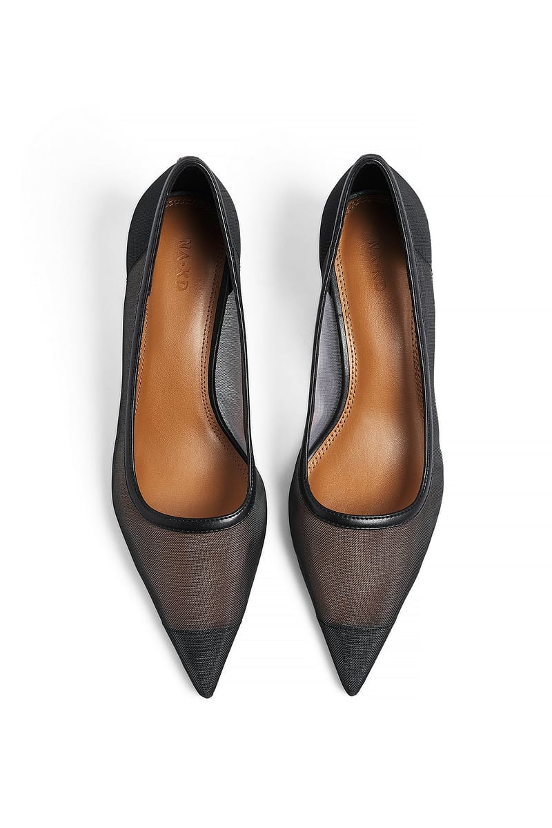 Mesh Pumps - Black