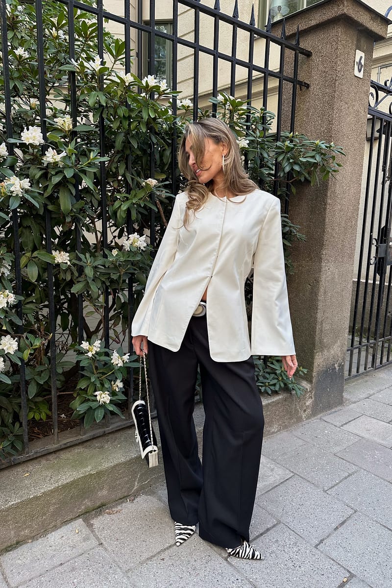Fitted Jacket - Offwhite