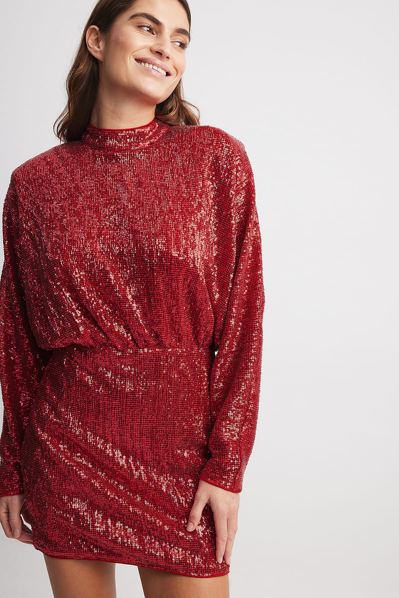 Sequins Mini Dress
