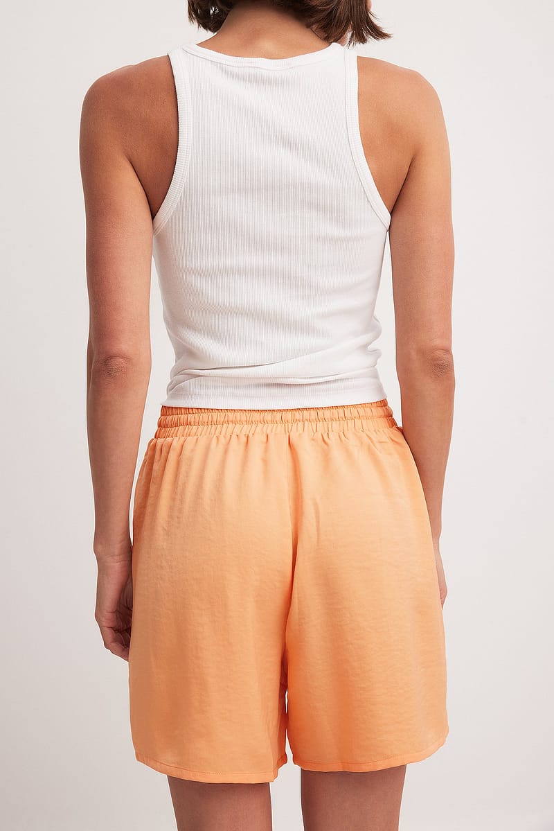 Palazzo Bermuda Shorts