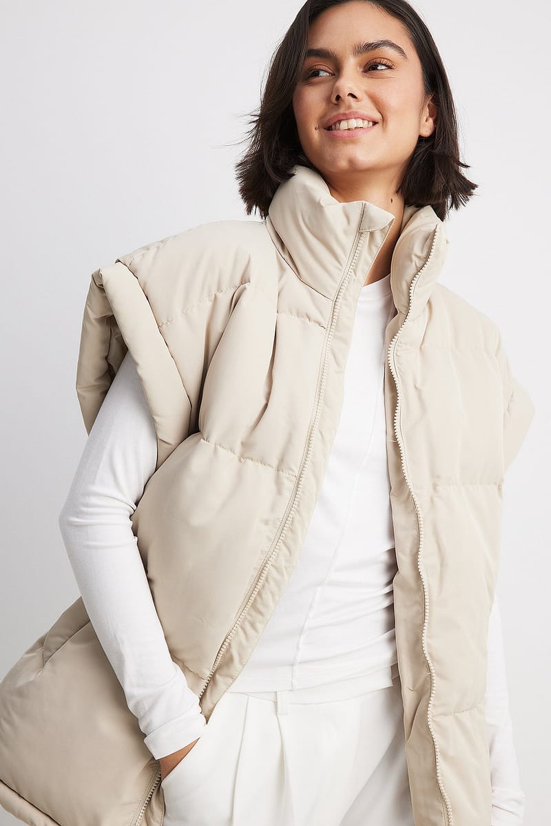 Belted Padded Vest