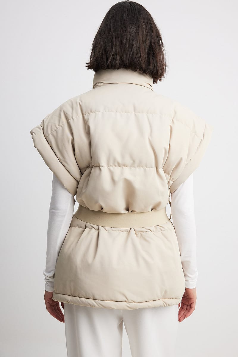 Belted Padded Vest