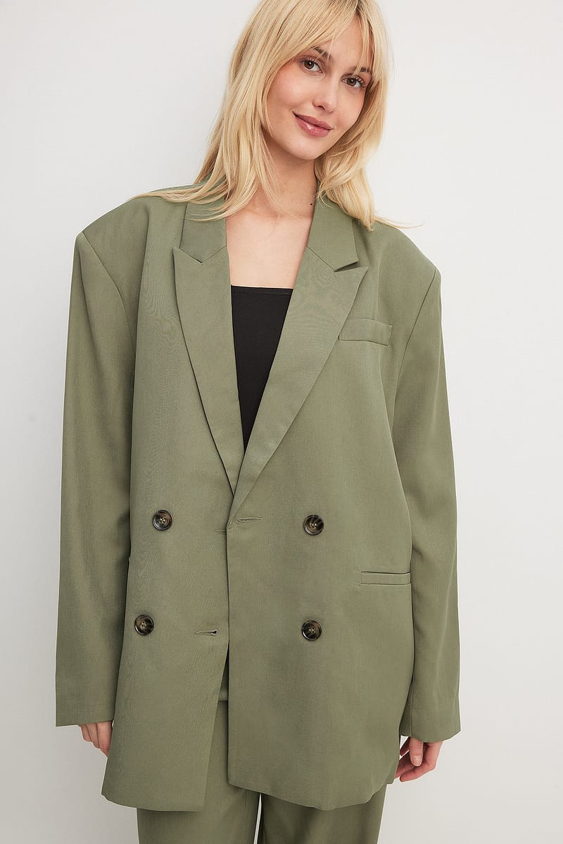 Dropped Shoulder Blazer