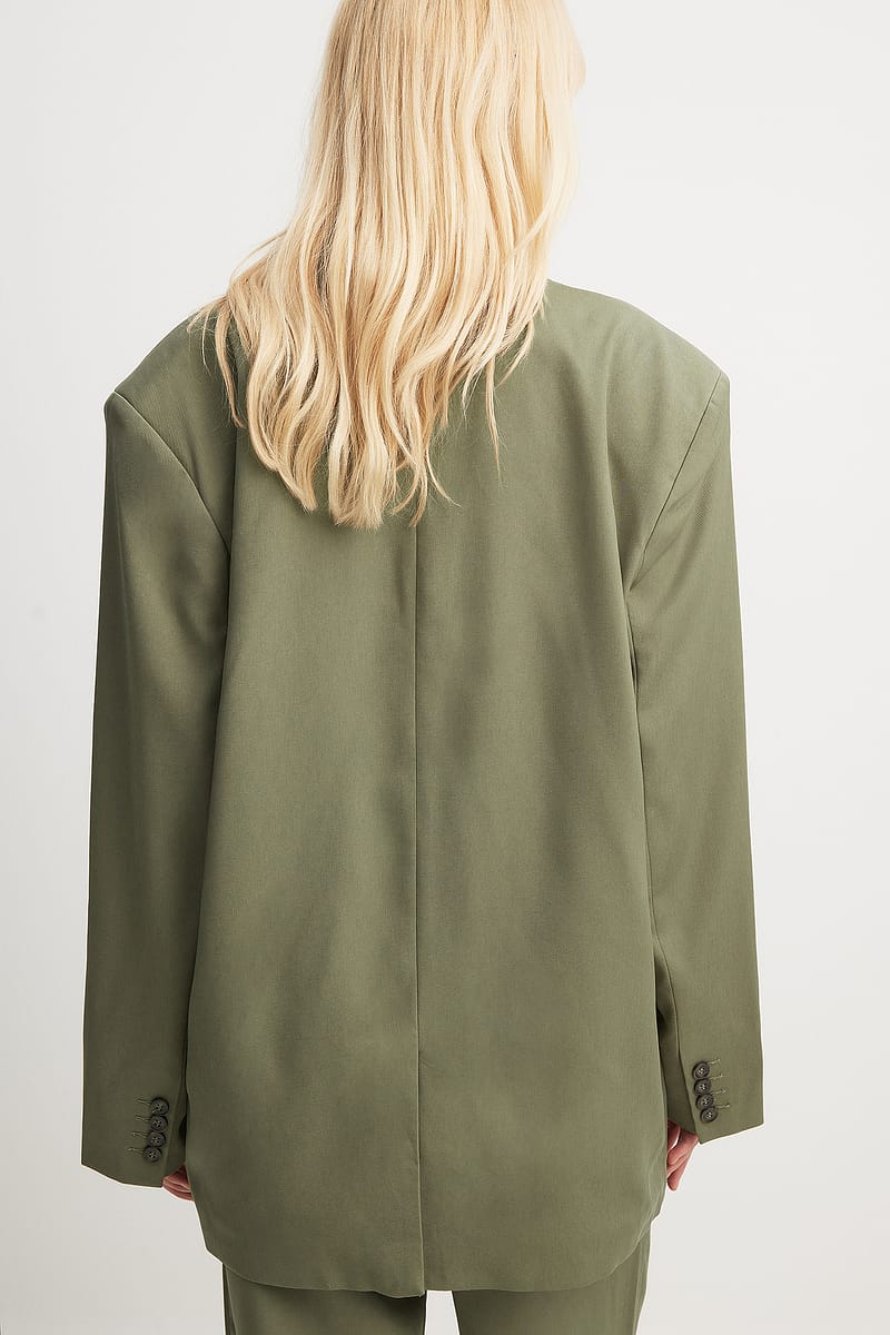 Dropped Shoulder Blazer