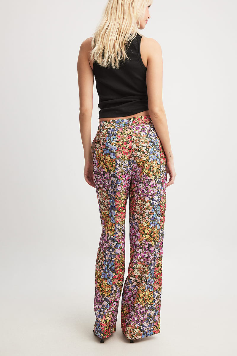 Front Pleat Loose Trousers