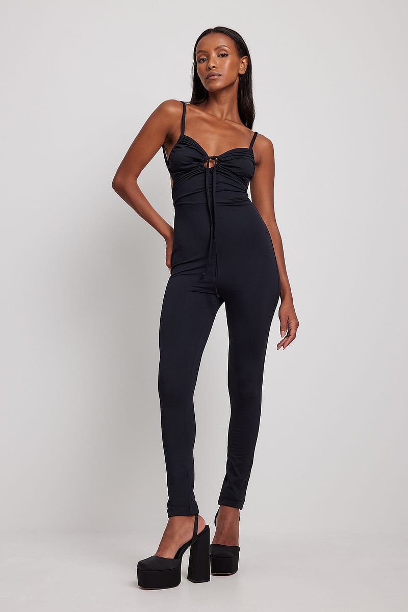 Neck Detail Catsuit