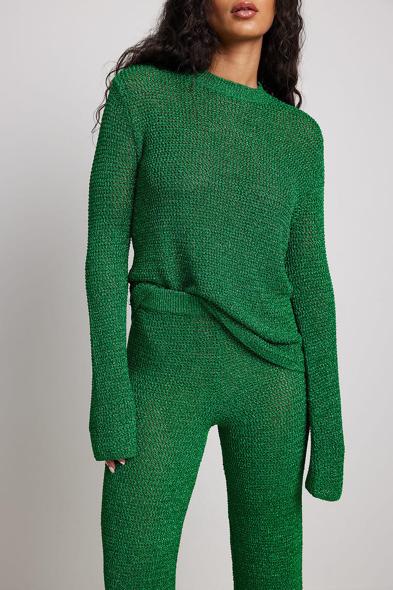 Lurex Knitted Sweater