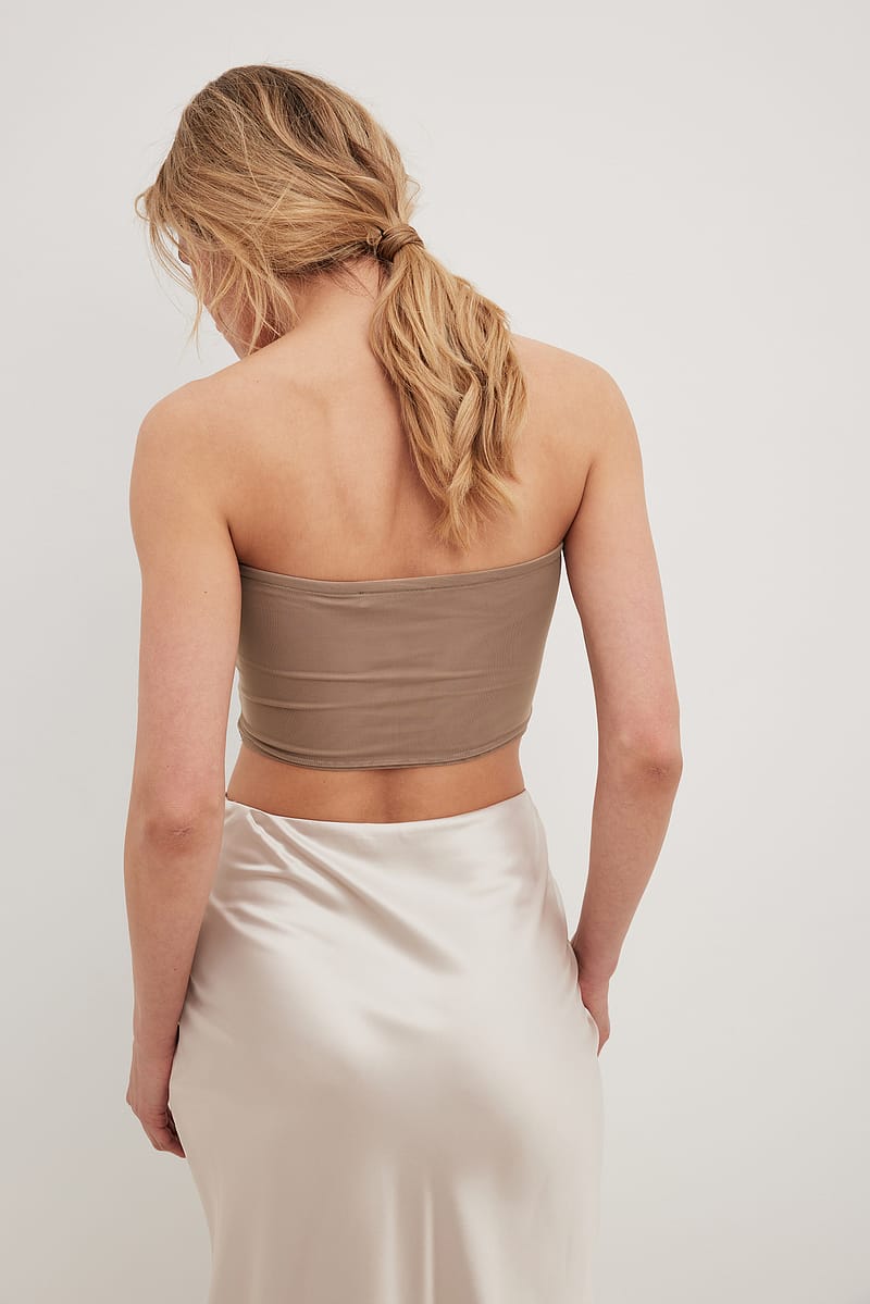 Bustier Mesh Tube Top