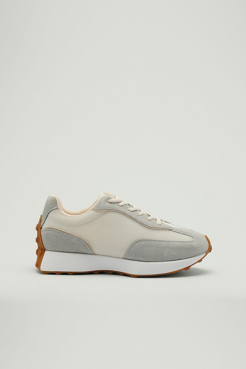 Structured Slim Sole Trainers