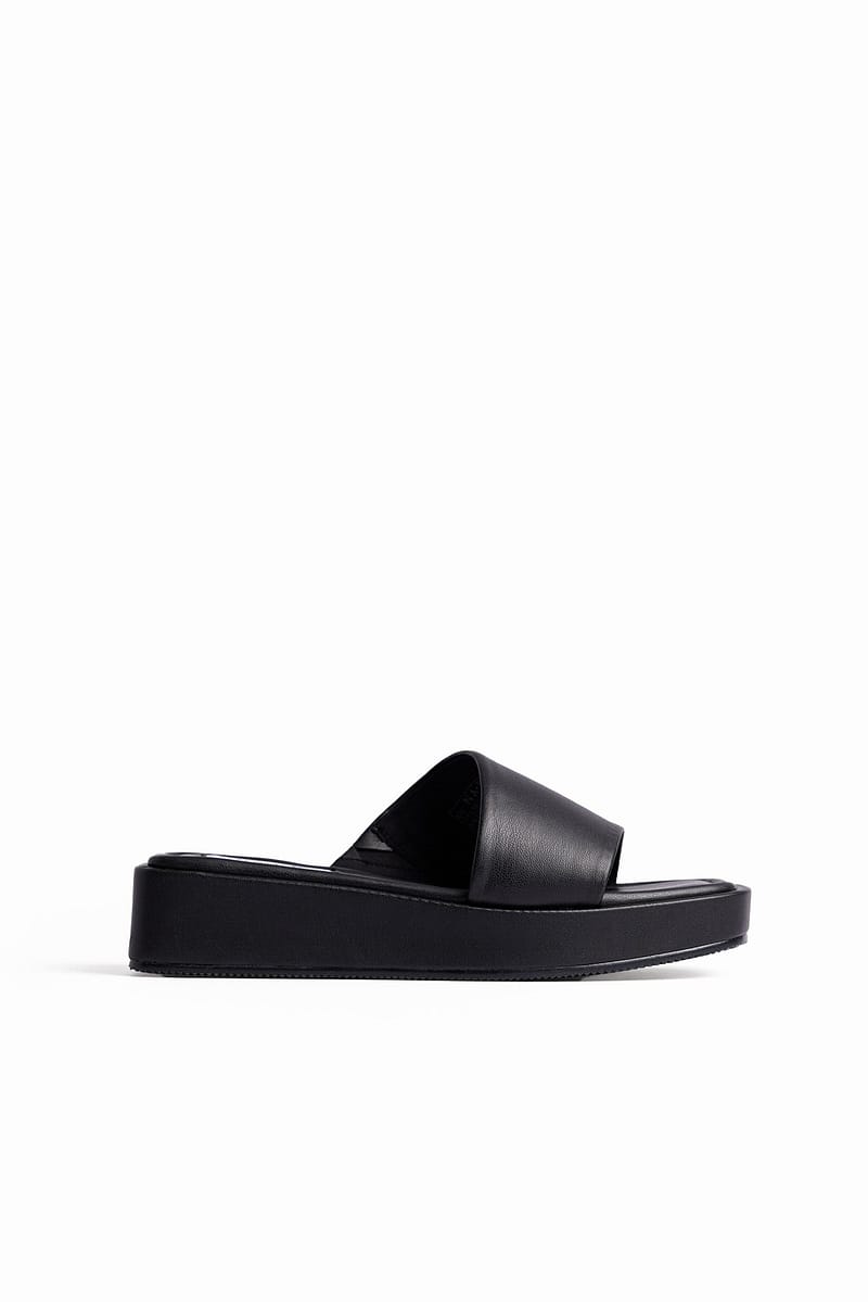 Padded Flatform Slippers