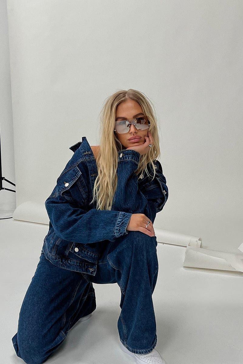 Denim Oversized Jacket