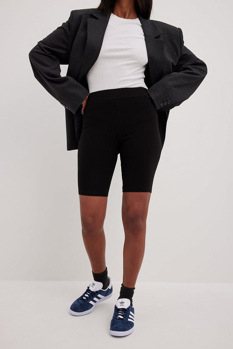 Basic Biker Shorts - Black