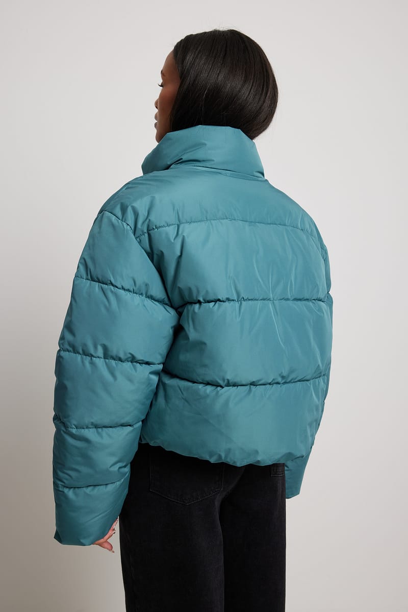Quilted Detail Padded Jacket