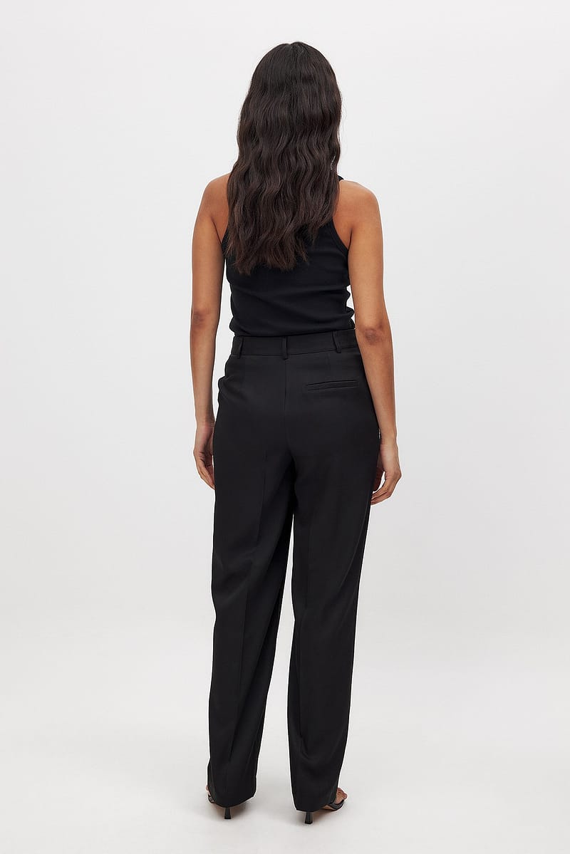 Basic Suit Pants - Black