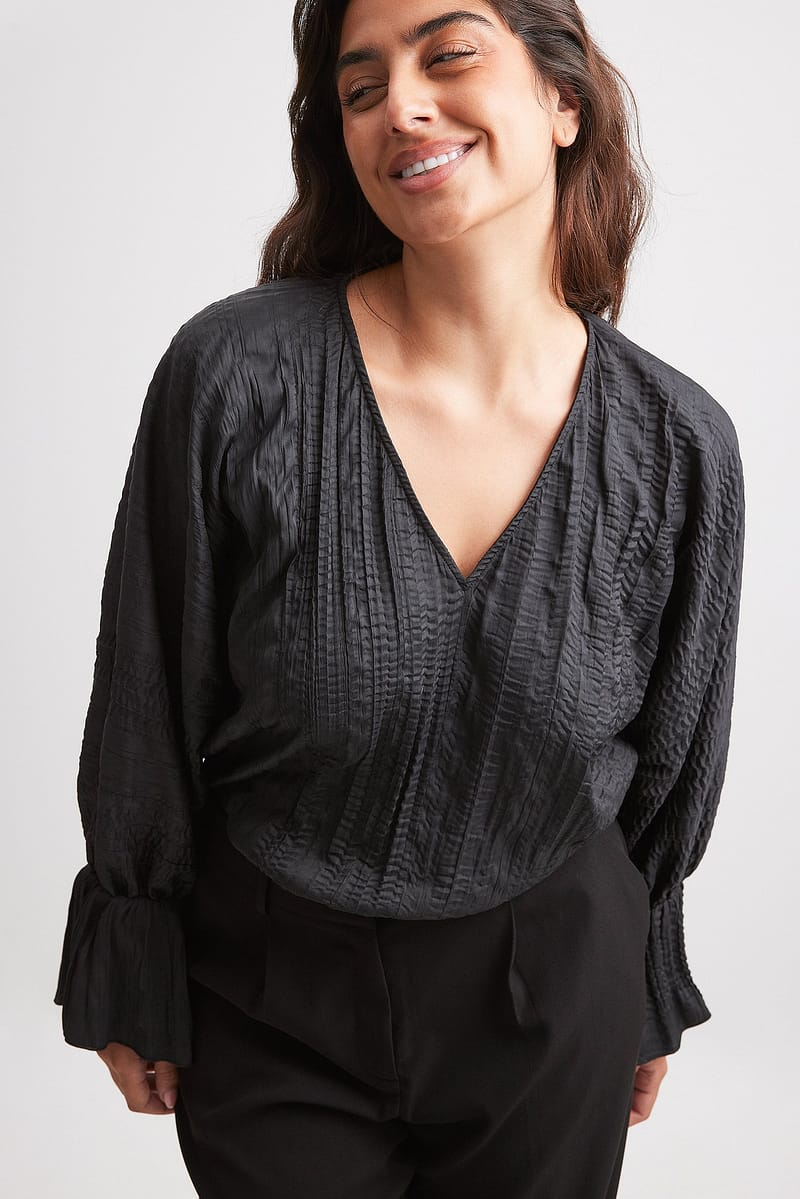 Draped Structured Body - Black