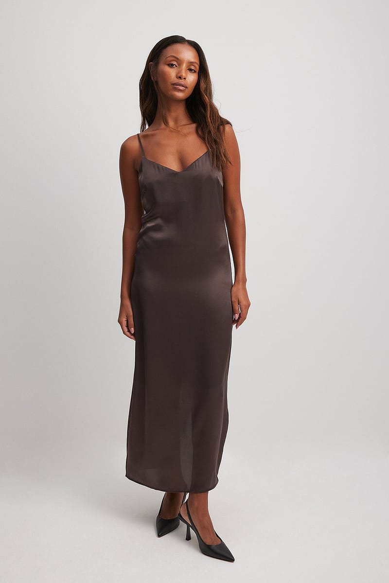 Satin Slip Dress