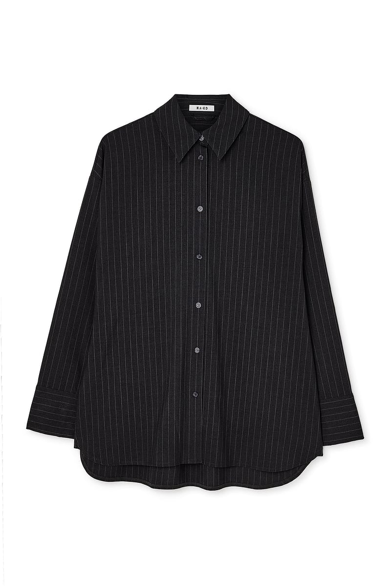 Oversized Striped Shirt