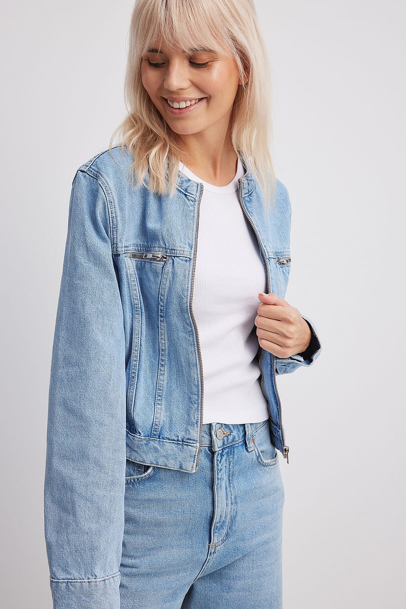 Biker Denim Jacket