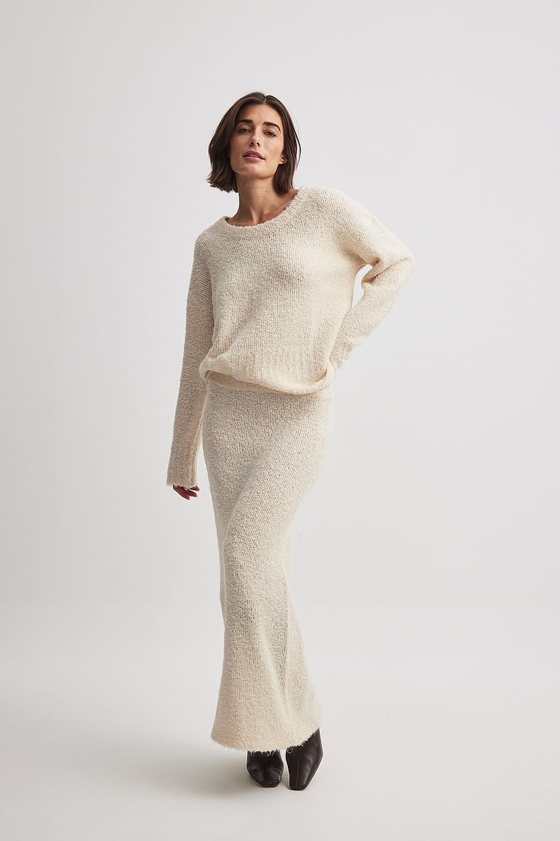 Knitted Maxi Skirt