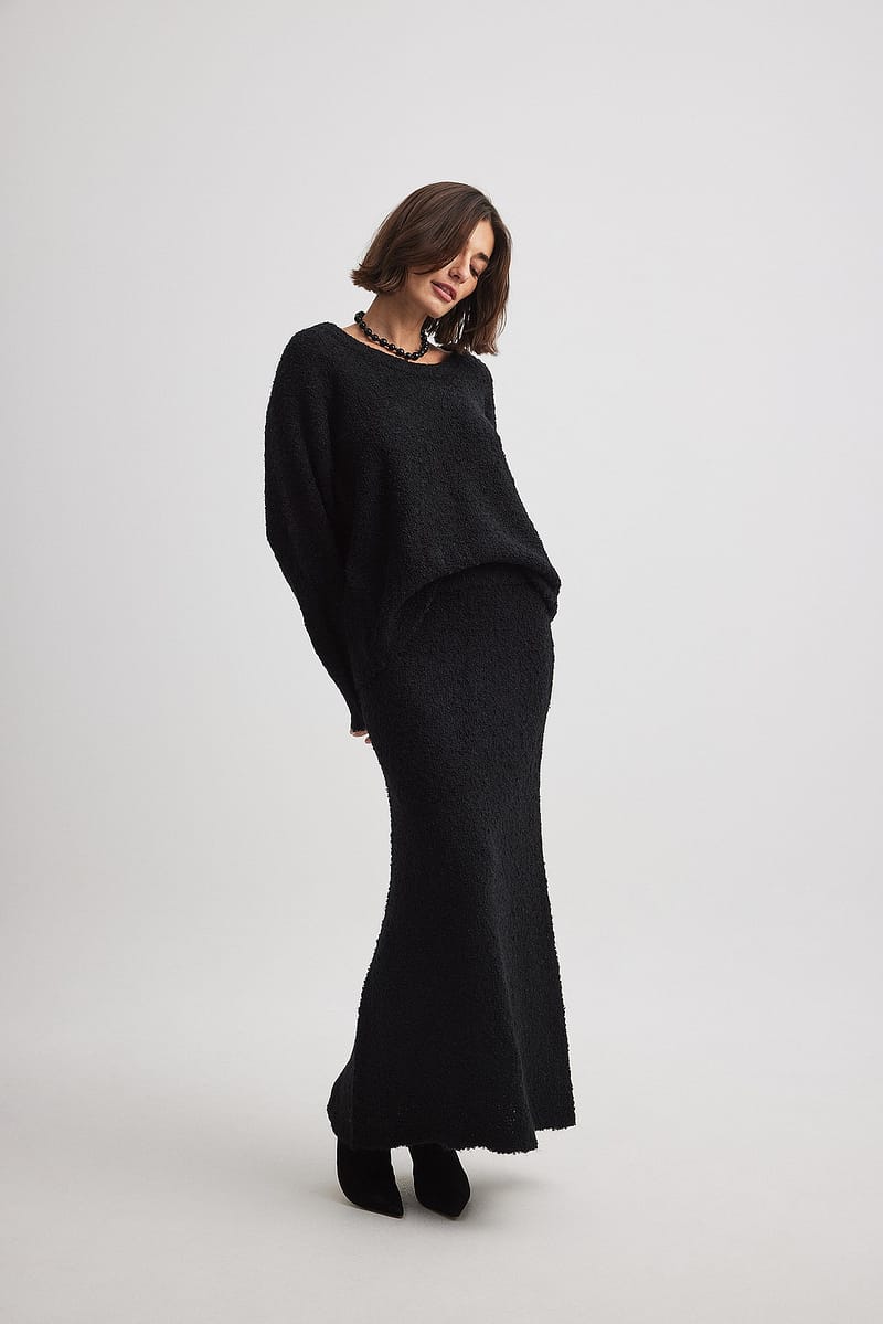 Knitted Maxi Skirt