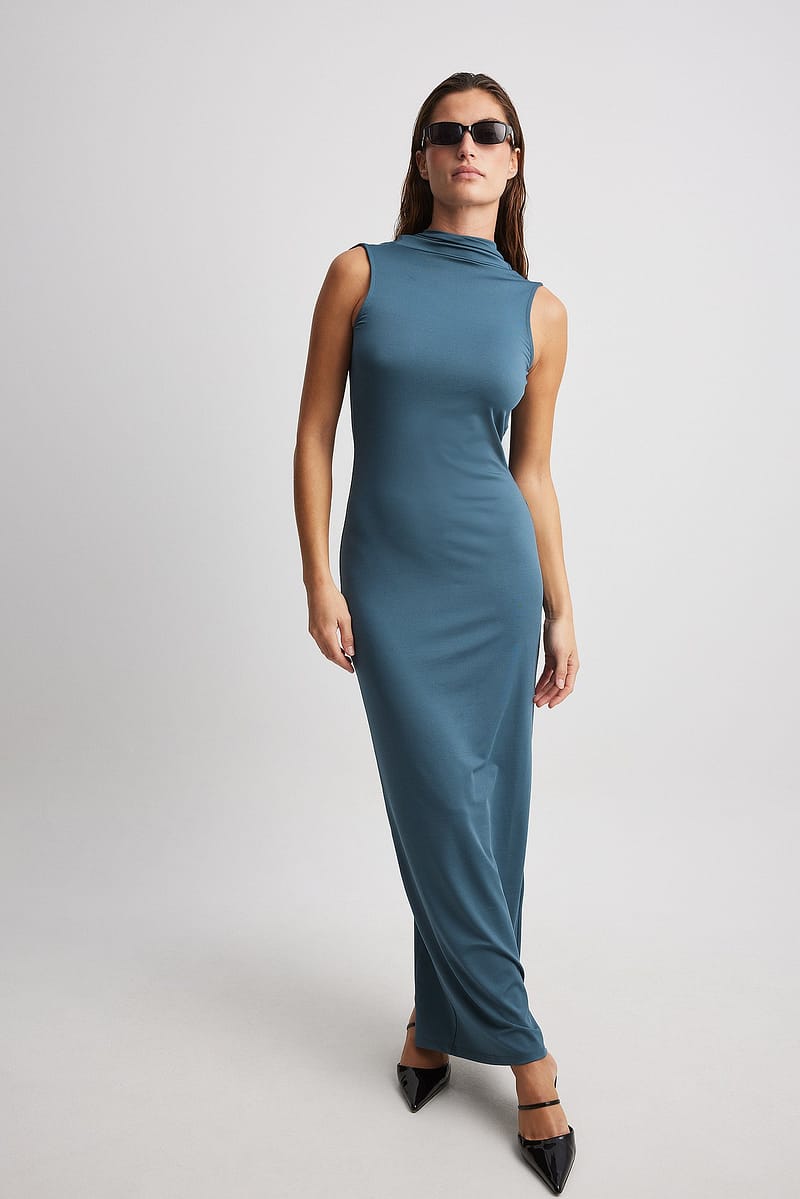 Hooded Maxi Dress
