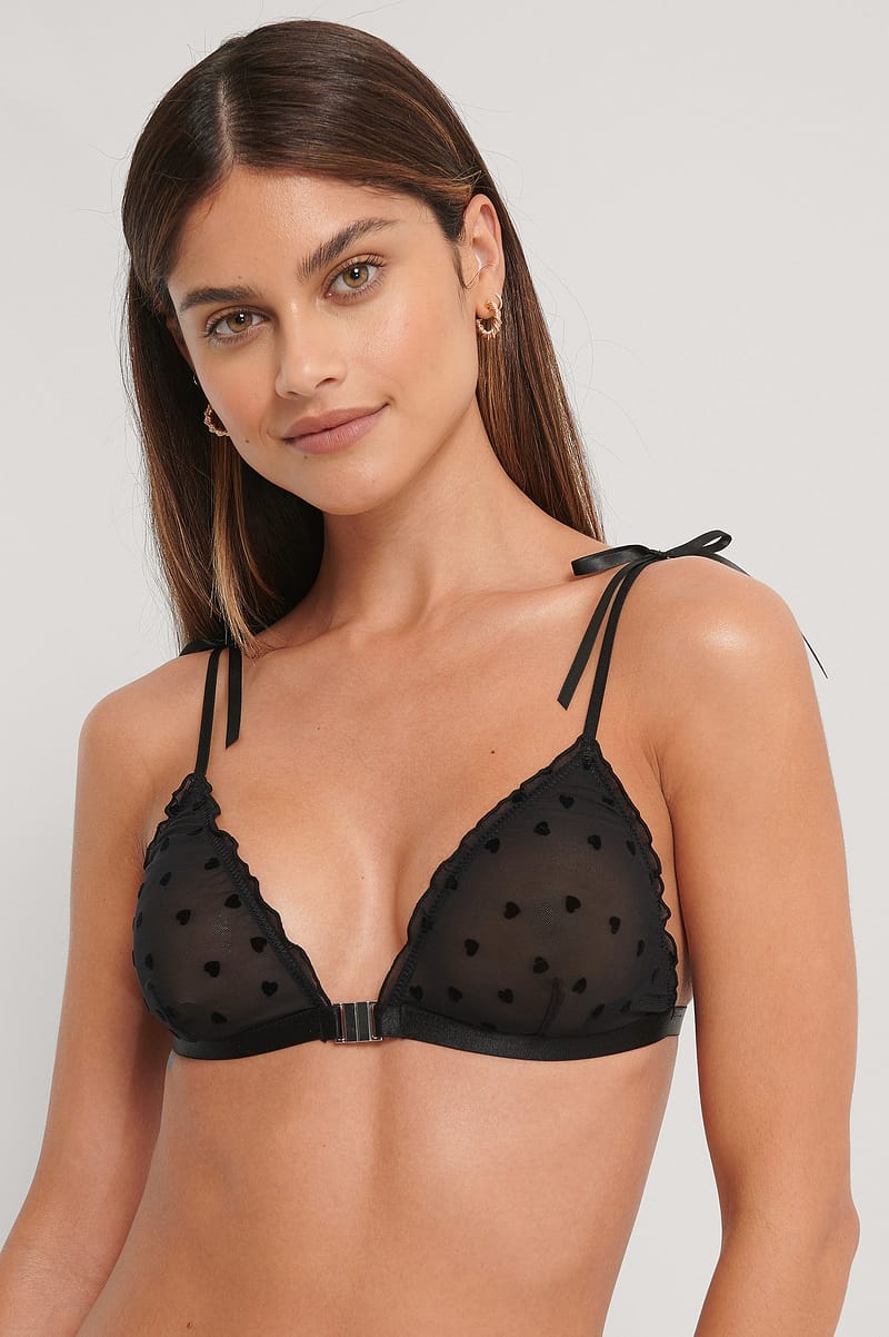 All Over Heart Bralette