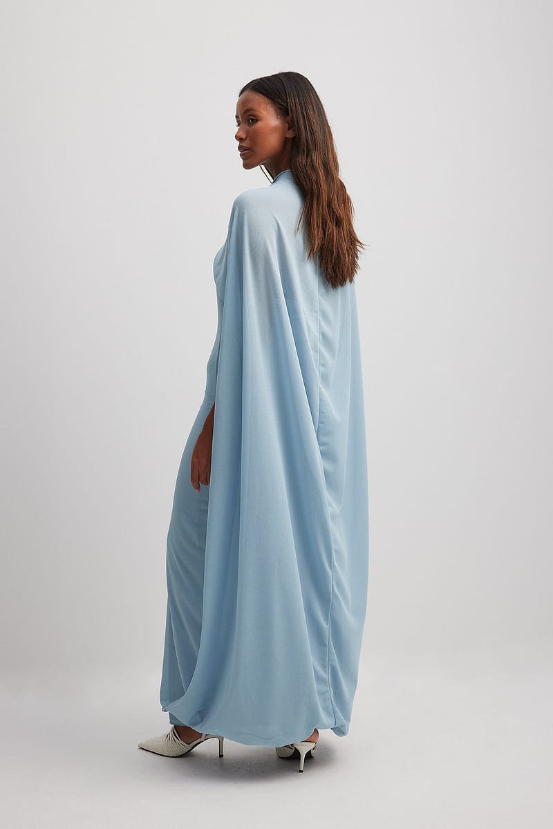 Cape Maxi Dress