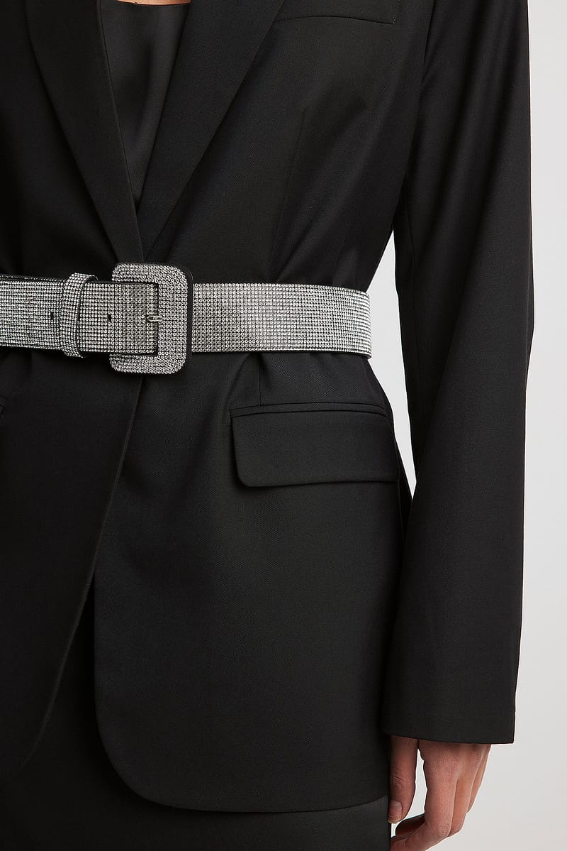 Wide Sparkling Belt