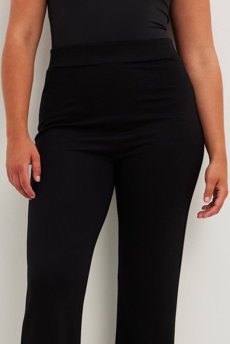 Straight Fit Jersey Pants