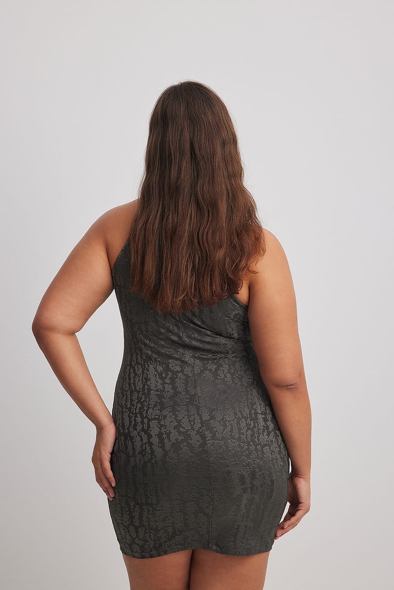 Funnel Neck Mini Dress