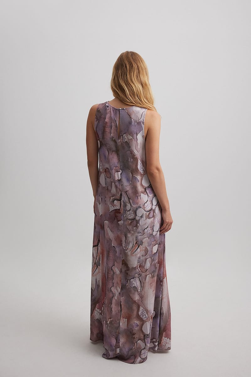 Printed Maxi Dress