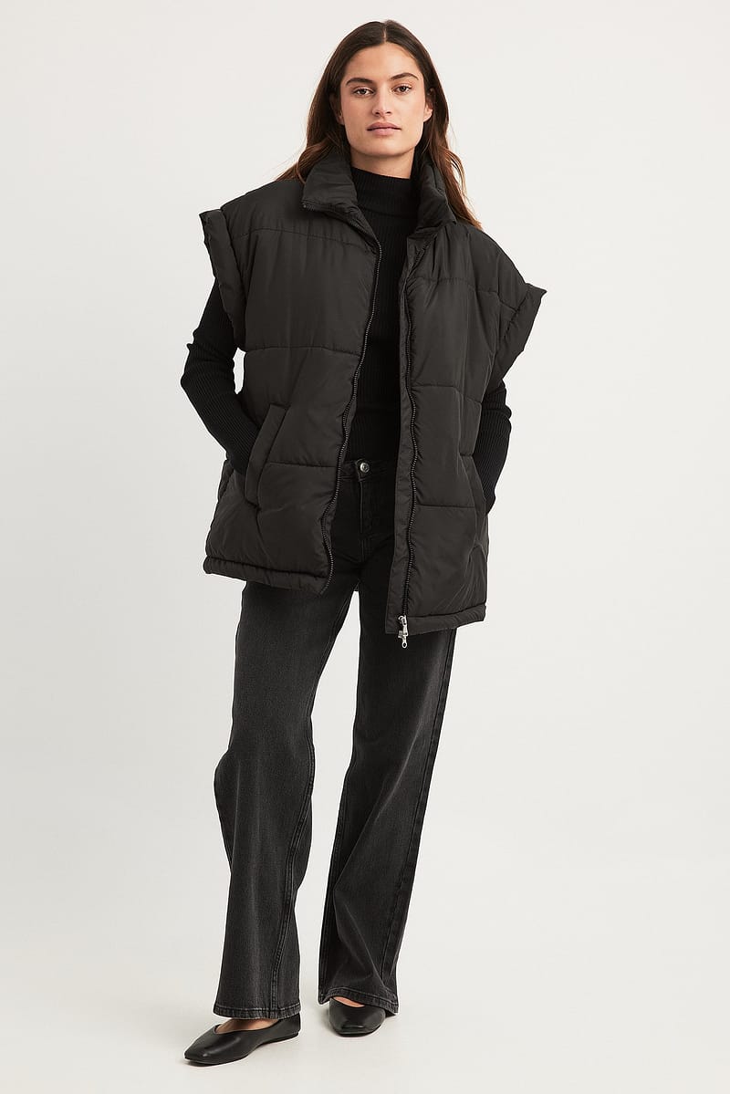 Belted Padded Vest