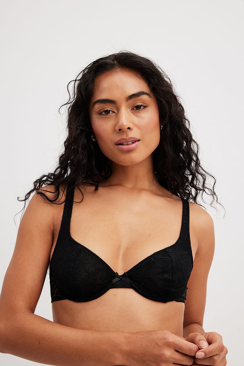 Unlined Wire Lace Bra