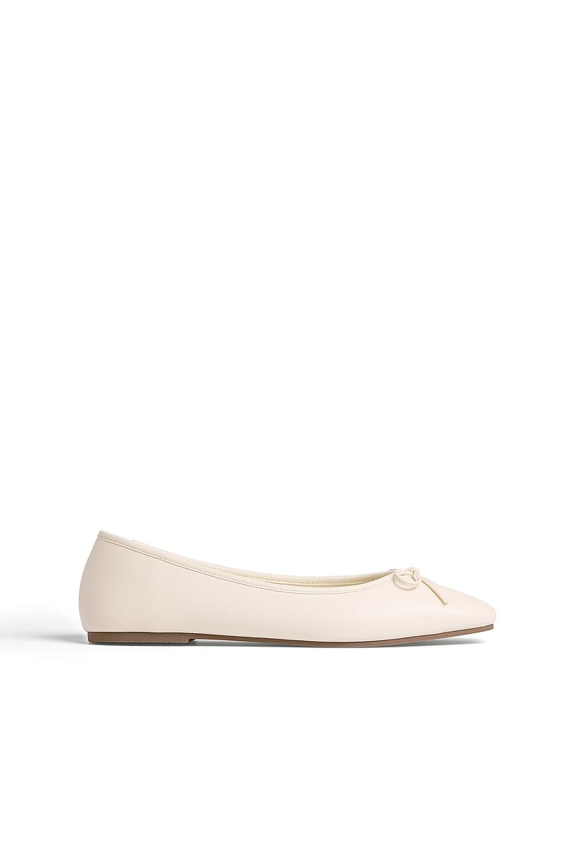 Squared Toe Ballerinas