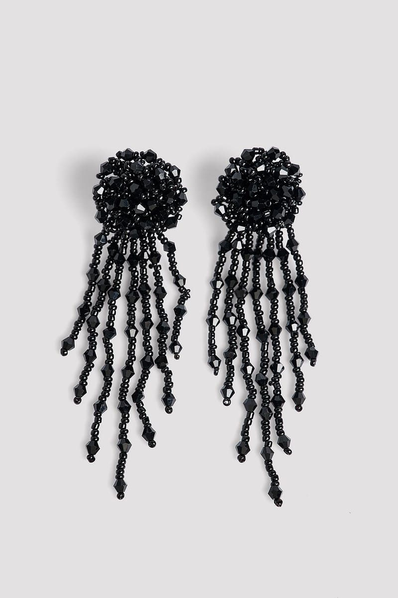 Glitter Dangle Earrings