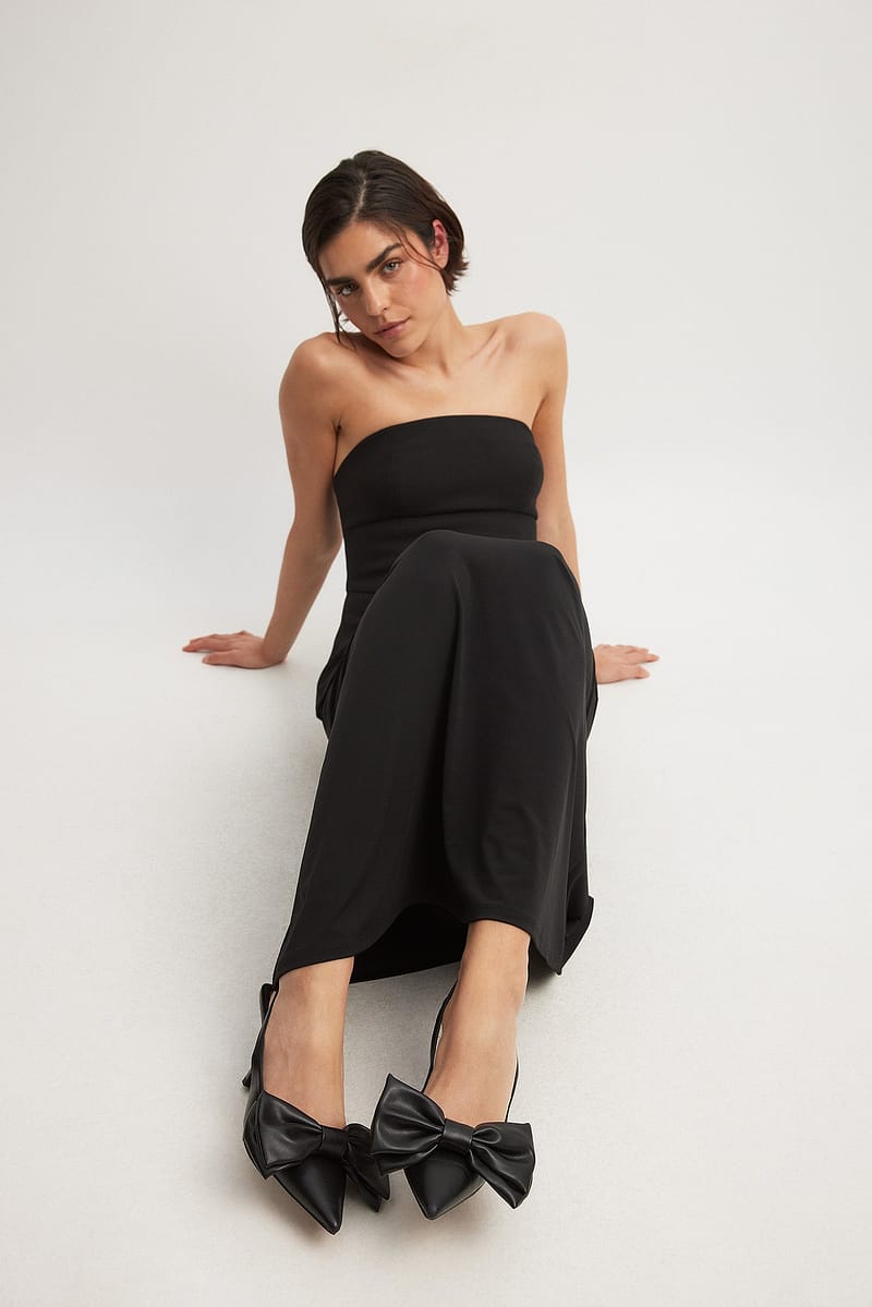 Big Bow Pumps - Black
