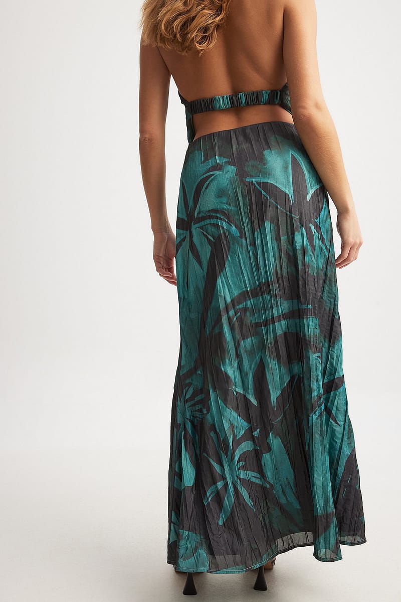 Structured Maxi Skirt