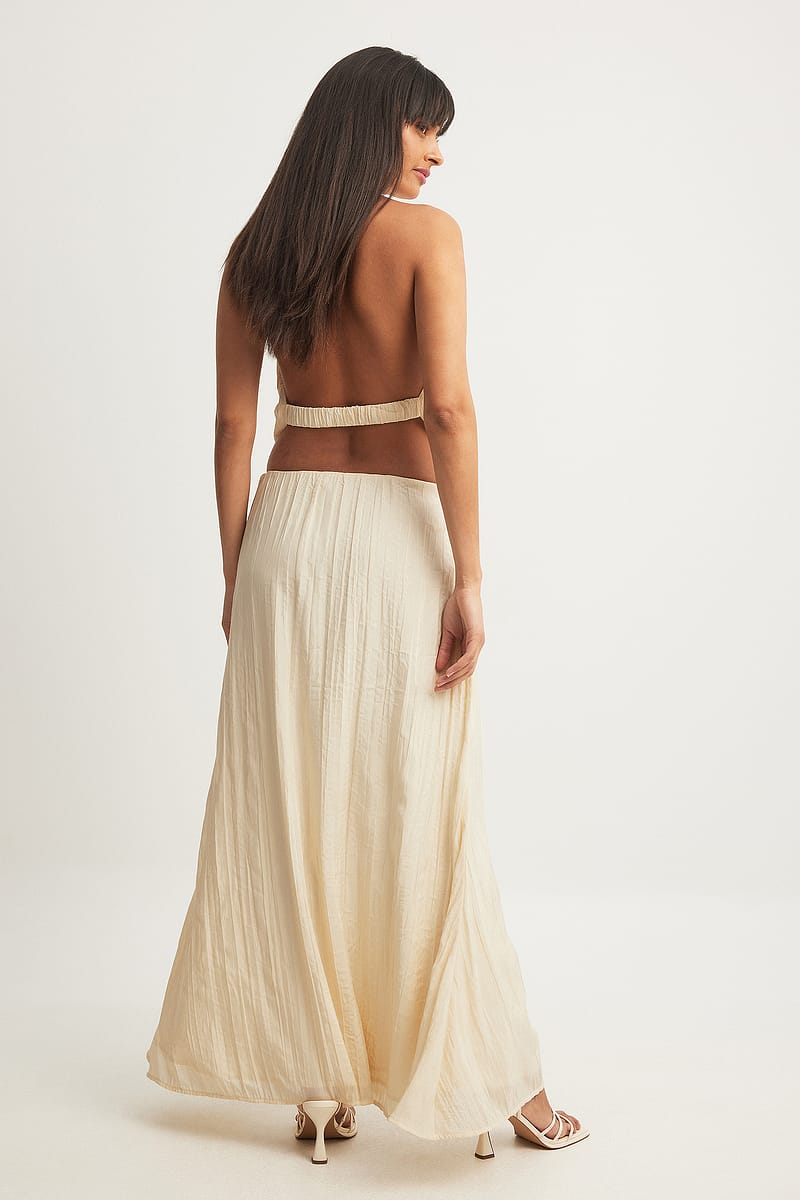 Structured Maxi Skirt