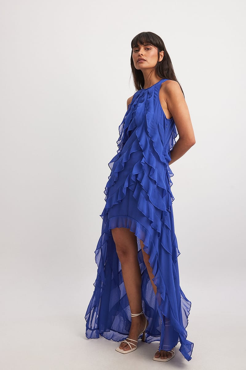 Ruffle Maxi Dress